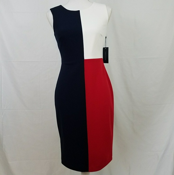 Tommy Hilfiger Dresses & Skirts - Sold Tommy Hilfiger Color Block Sheath Dress